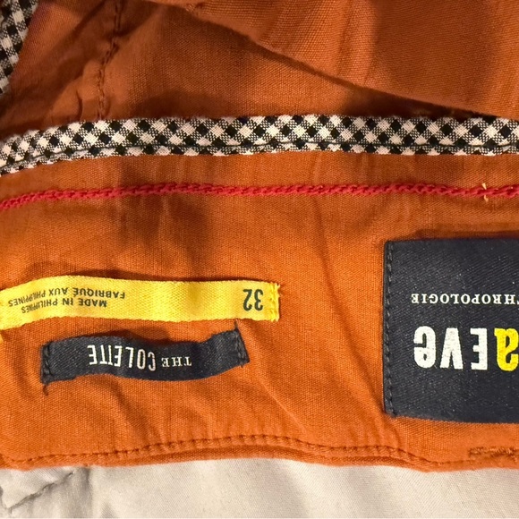 Maeve by Anthropologie The Colette Shorts Linen Blend Copper Size 32 - Picture 5 of 7